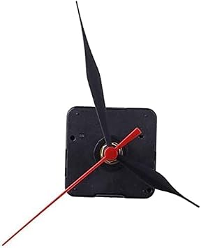 Quartz Clock Movement DIY Replacement Kit for Wall Clocks, Mute Sweep Mechanism with Sweeping Seconds Hand, Clock Hardware Accessory