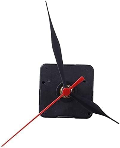 Quartz Clock Movement DIY Replacement Kit for Wall Clocks, Mute Sweep Mechanism with Sweeping Seconds Hand, Clock Hardware Accessory