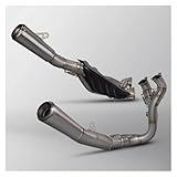 Strahlende Dekoration: Unser Auspuffrohr ist elegant gestaltet und wird so zu einer strahlenden Dekoration an Ihrem Auto und verleiht Ihrem Motorrad einen noch strahlenderen Look.