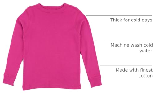 Image of Leveret Long Sleeve Boys Girls Kids & Toddler T-Shirt 100% Cotton (2-14 Years) Variety of Colors
