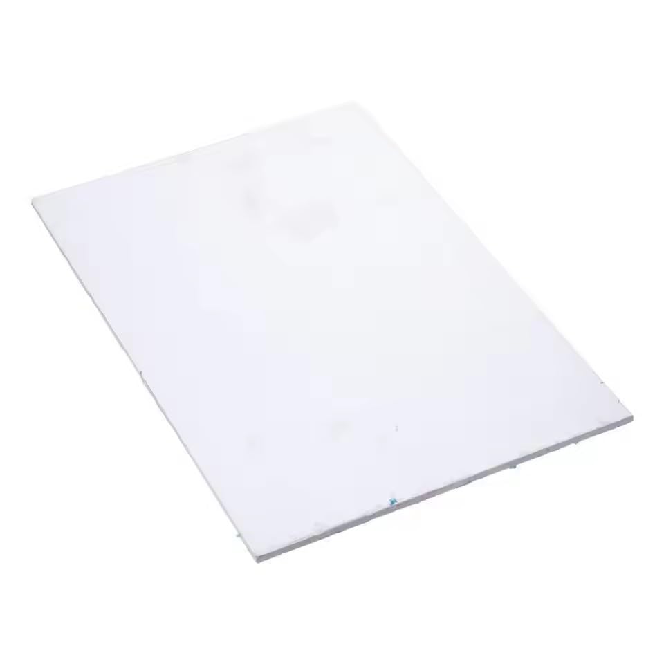 7075 Aluminum Sheet 300mm x 200mm Rectangle Aluminum Plate 2mm Thick Flat Metal Stock with Protective Film