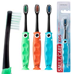 SmileMakers, SmileCare Toddler Monster Eye Toothbrushes - Dental Hygiene Supplies - 48 per Pack