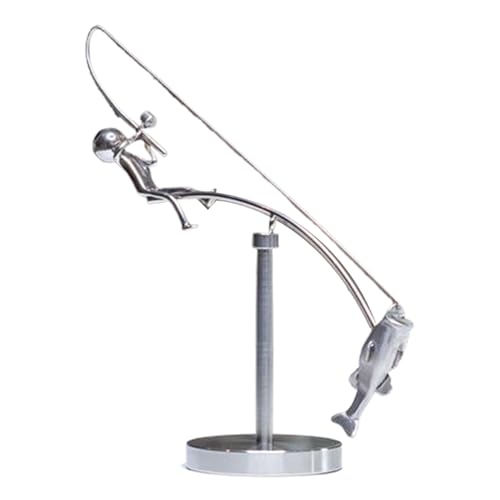 Generisch Angler Tischdekoration Skulptur - IJunge Angelnde Figur Für...