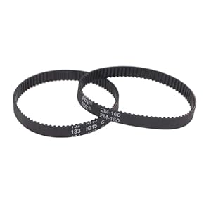 Meokro Zahnriemen 2GT Staubsauger Ersatzteil, 2 Stück
