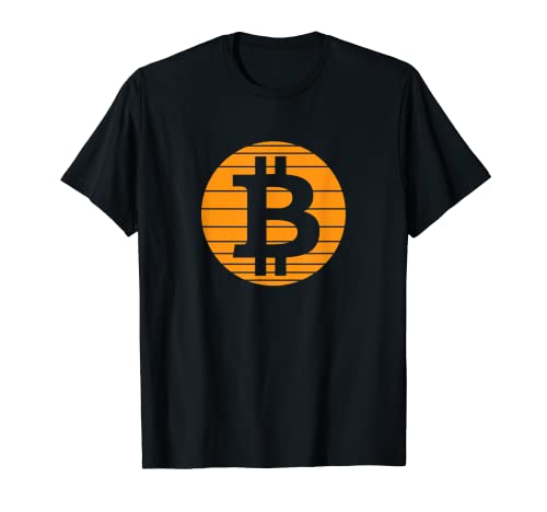 Bitcoin Retro Art BTC Stacking Sats Bitcoiner 21 millón Camiseta