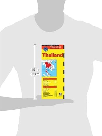 Thailand Travel Map Seventh Edition (Periplus Travel Maps)