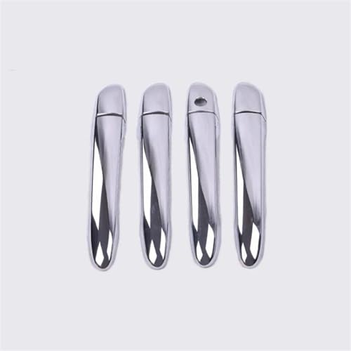 Cubierta de manija elegante con acabado Silver A para renovar las puertas de tu Mazda CX-5