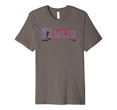 NASCAR - Denny Hamlin - Knockout Flag Premium T-Shirt
