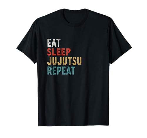 Eat Sleep Jujutsu Repeat Funny Jujutsu Player Gift Idea T-Shirt