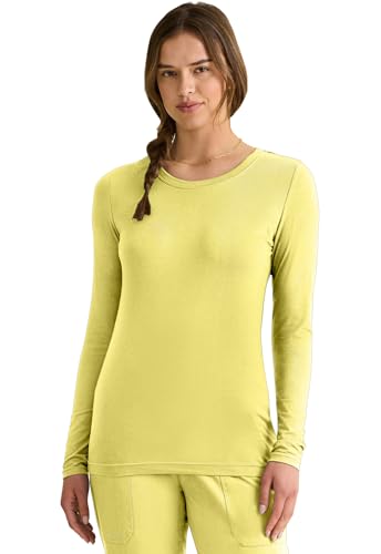 Image of Healing Hands Women's Underscrub Soft Knit Melissa Longsleeve Scrub Tee with Breathable & Easy Care Fabric 5047