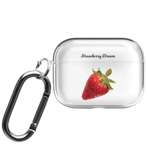 ONLYOU airpods pro2 �p �P�[�X ���� �؍� �C�`�S �\�t�g�P�[�X TPU �G�A�[�|�b�Y�v���P�[�X (1.�傫���C�`�S)