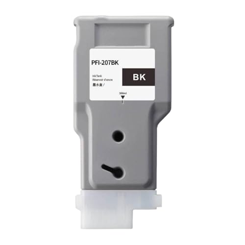 Cartouche PFI-207 MBK noire compatible avec les traceurs Canon ImagePROGRAF IPF 780 et 680