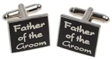 WB SOCKS FATHER OF THE GROOM Wedding Day Cufflinks