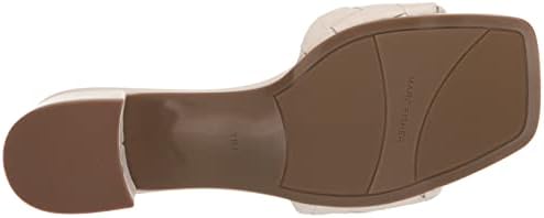 Marc Fisher Women's CASARA Heeled Sandal, Chic Cream 109, 7 | Image 3