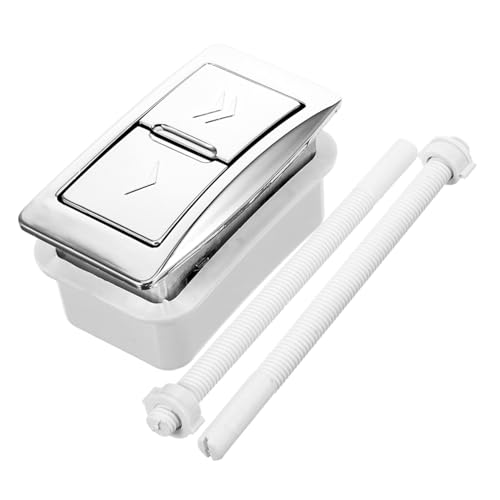 BESTonZON kit de banheiro com descarga dupla descarga de tanque de banheiro limpeza banheiro acessór