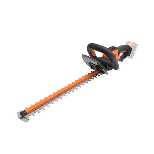 Worx WG261E.9 - Cesoie per siepe, 20 V, lunghezza lama 44 cm, 19 mm, batteria e caricatore non...
