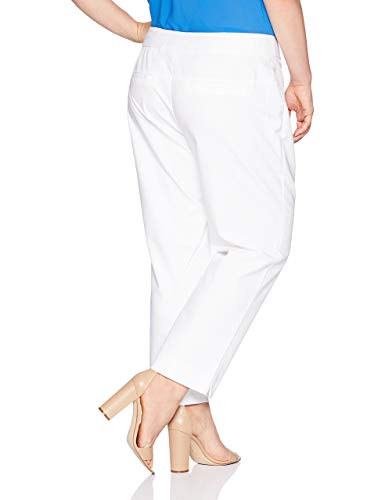 Nine West Women's Plus Size Double Weave Classic Pant2