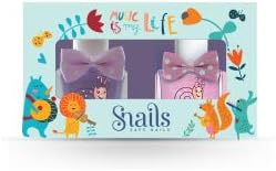 Snails Go Happy Non-Toxic Water-Based Nail Polish Gift 2 Pack (Music is My Life) - 10.5 ml / 0.35 fl oz Each