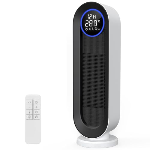 セラミックヒーター【2024年モデル＆ECO恒温運転】電気ストーブ 節電対策...