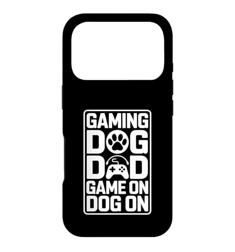 �������ȃQ�[���uDog Dad Game On Dog On Controller�v �X�}�z�P�[�X iPhone 17 Pro �p