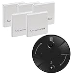 Wax Guards for Phonak Hearing Aid Filters, Phonak Hearing Aid Accessories Fit with phonak and Resound, widex. Phonak Disk Phonak Hearing Aid Cleaning Kit. (5 Packs/40Filters)