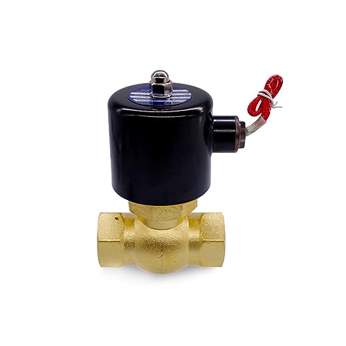 Électrovanne pour vapeur d'eau chaude en laiton NF résistant à 16 Bars