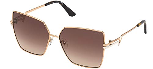 GUESS GU7733 ROSE GOLD/BROWN SHADED 61/14/140 women Sunglasses