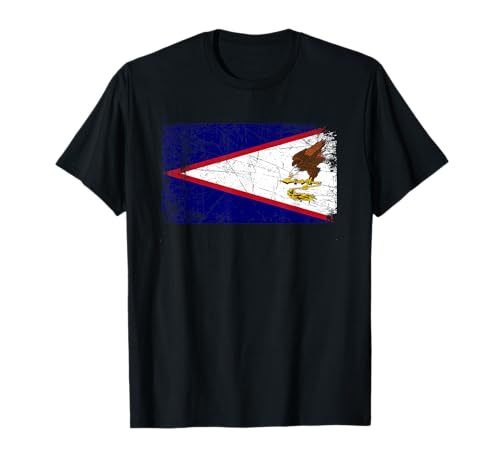 Vintage Made In American Samoa Flag Gift T-Shirt