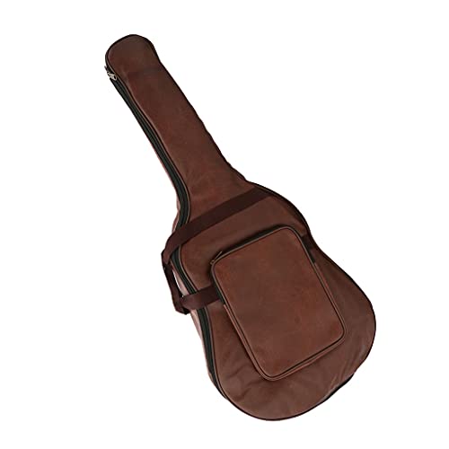 Hellery Étui étanche pour Guitare Housse En PU pour Pièces de Guitare 40 « 41 », marron - Les Beatles, Paul McCartney, John Lennon, RIngo Starr, George Harrison Hellery Étui étanche pour Guitare Housse En PU pour Pièces de Guitare 40 `` 41 '', marron – Image 8