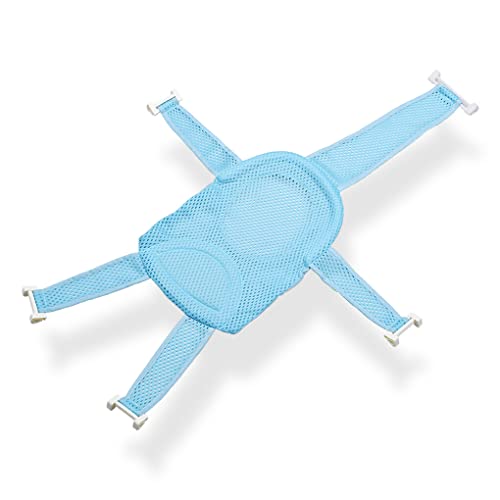 XUSIJAKQ1 Almofada de banheira antiderrapante tapete de banho para bebê base de chuveiro, Azul claro