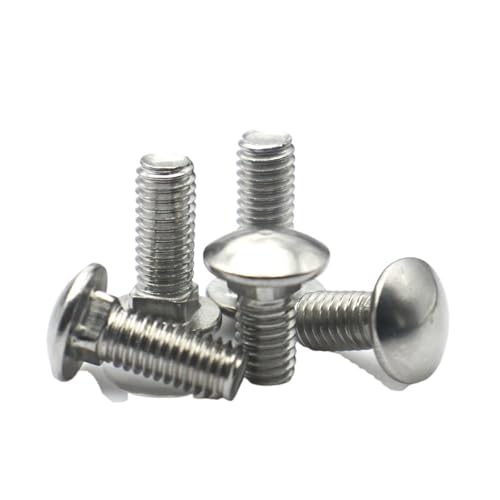 Buonpmy 2/5/10/20/50 �� M3 M4 M5 M6 M8 M10 M12 304 �X�e�����X�|�L�����b�W�{���g�ۓ��X�N�G�A�l�b�N�w�r�[�f���[�e�B�t�@�X�i�[(22mm,M5 x20pcs)