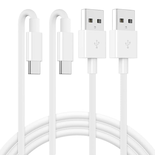 Car Carplay Cable for Apple iPhone 17 Pro Max/17 Air/16 Plus/15, 2Pack 6ft USB A to USB C Carplay Charger Cable Cord for iPad Pro 12.9/11 inch/iPad Air 5th/ipad Mini 6th Gen iPad Type C Charging Cable