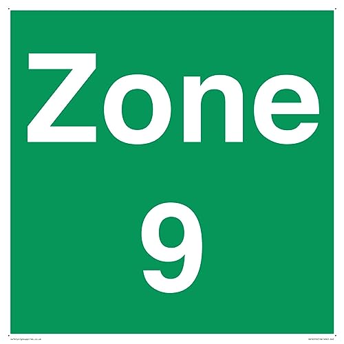 Panneau Zone 9 400 mm S40 sécuriser les rues résidentielles