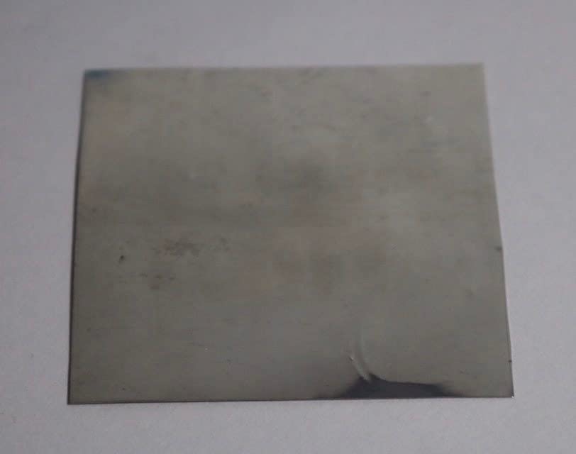 REAL Tin Foil Metal 99.995% Pure 2x2x0.0043 Inch Element 50 Sn Chemistry Sample