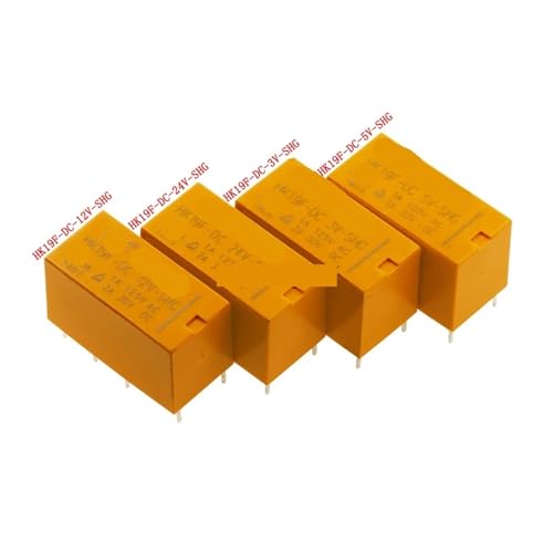 Relé HK19F-DC3V-SHG micro componente electromecánico DPDT para placas PCB 2