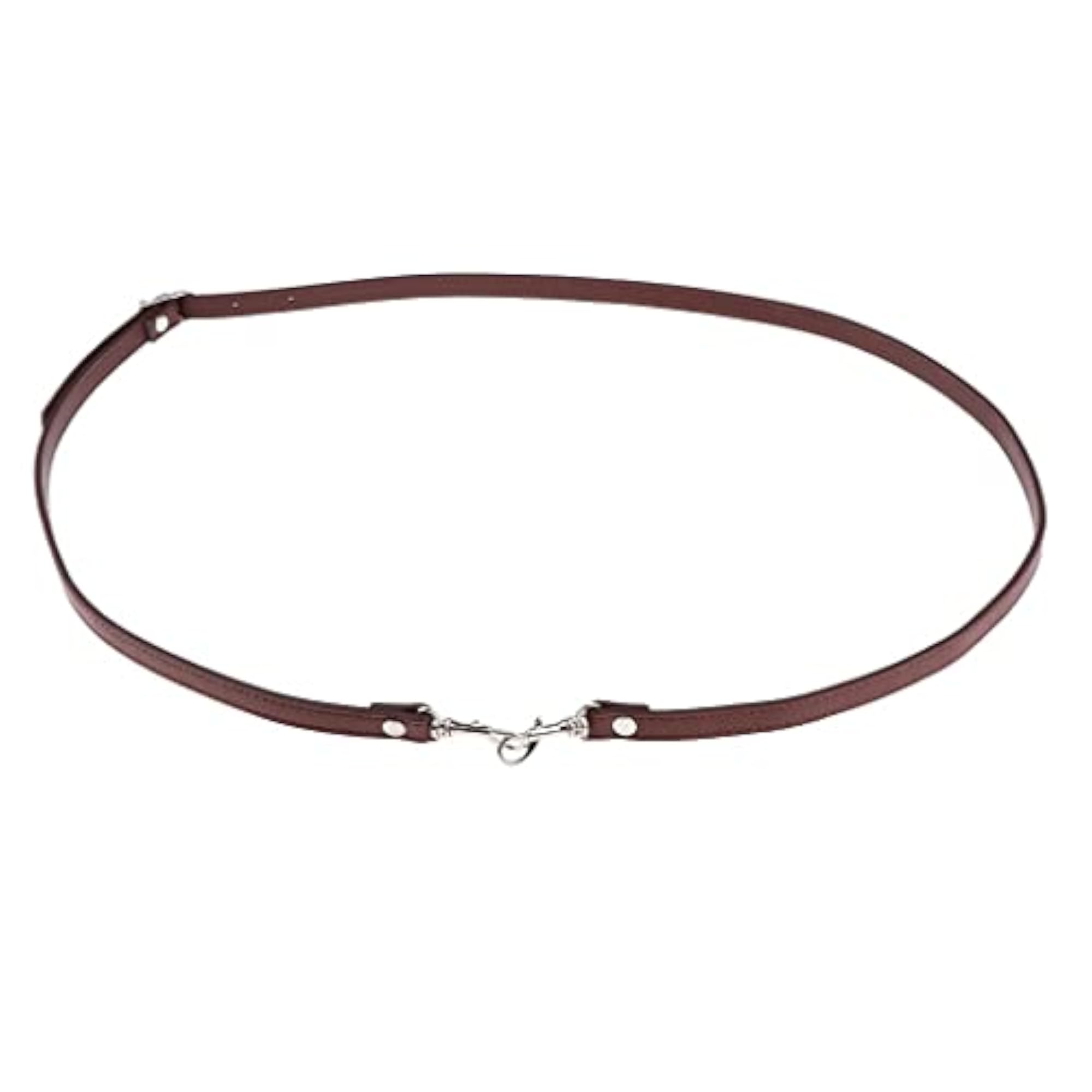 Adjustable Leather Shoulder Bag Strap, Light Brown