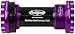 HOPE BSA Threaded Bottom Bracket - 68/73mm, for 24mm Spindle, Stainless, Purple