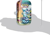Pokémon-Sammelkartenspiel: Mini-Tin-Box Karmesin & Purpur – Prismatische Entwicklungen: Glaziola (2 Boosterpacks & 1 Münze) – Ansicht 3
