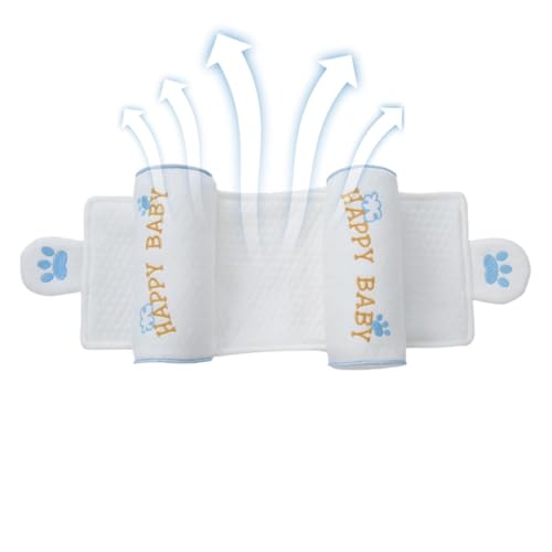 Oreiller Enfant | Soutien Cervical Doux, Portable Et Ergonomique,Oreiller Anti Tête Plate Enfant |...