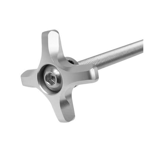 1x M5 M6 M8 M10 lWR XeXX`[&^v ߃Nvmu 蓮nh ʐ^ANZT[(M10 Screw Silver,16mm)