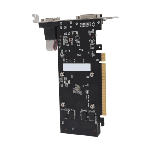 aqxreight Tarjeta Gráfica para Juegos GT705 2GD3, Ventilador de Refrigeración Silencioso de 2GB GDDR3 de 64 Bits, Tarjeta Gráfica PCIe para Computadora de Escritorio, Es Memoria para Central,