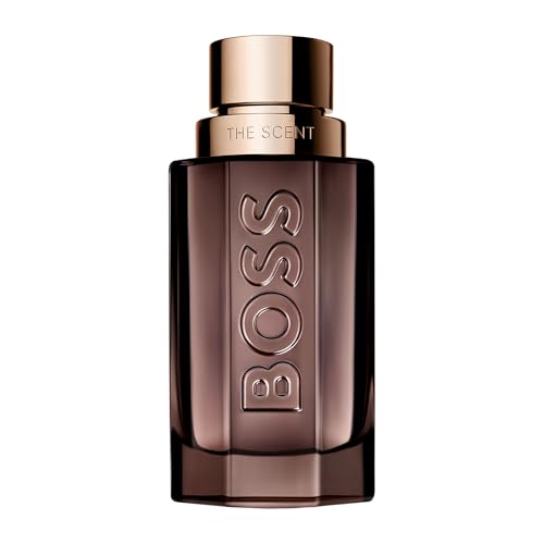 BOSS The Scent - Le Parfum for Him - Ambery Fragrance With Notes Of Ginger & Maninka Fruit, Iris and Leather Accord - High Longevity - 50ml