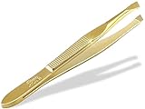 EINZIGARTIGE ERGEBNISSE ✯ Diese Pinzette aus Solingen ist besonders gut geeignet zum Zupfen, Stylen, Formen von Augenbrauen, Schnurrbart Haaren oder Gesichtshaaren. Unserer Haarentferner wurde in enger Zusammenarbeit mit ausgewählten Kosmetikern und InstrumenteNrw hergestellt. Sie besticht durch Ihre Profi Qualität, sowie der Einfachheit in der Handhabung und Design. Sie wollen endlich ein perfektes Ergebnis erzielen? Kein Problem. Machen Sie es wie die Profis und wählen Sie unsere Zupfpinzette.