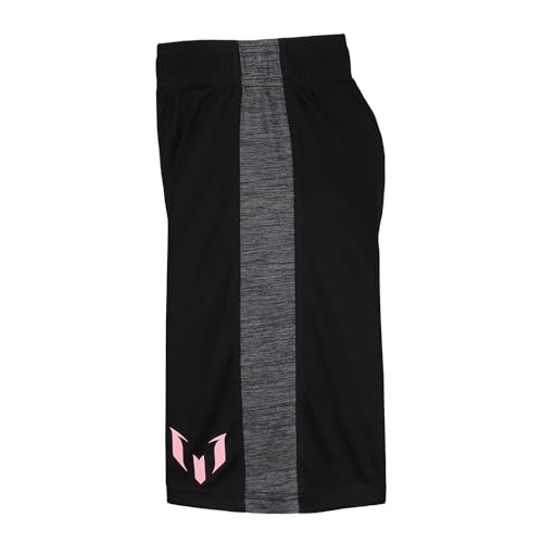 Image of Messi Boys' Lifestyle Short Sleeve 2-piece Set, Slim-fit Jersey Set With Top & Shorts