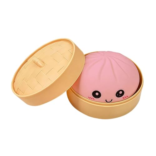Image of Dumpling Ball Cute Funny for Playing Birthday Gifts Halloween Project Pink