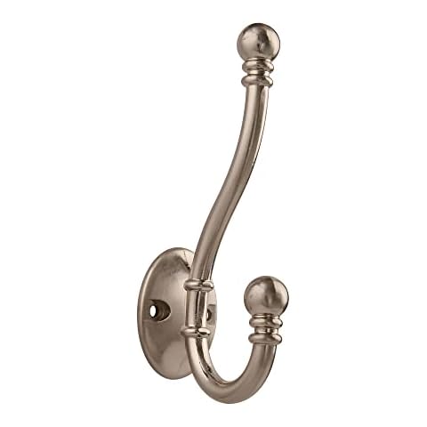 HASWARE 6 PCS Double Prong Robe Hook Cover