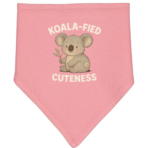 inktastic Koala Fied Cuteness Adorable Koala Illustration Baby Bandana Bib