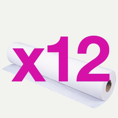 Drap examen 50X38cm par 150 feuilles-carton de 12 rouleaux, livraison GRATUITE en France