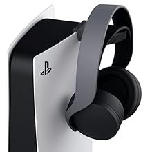 🎮 HEADSET OR CONTROLLER HOLDER 🎮 Compatible with most headphones and controllers this hanger is made from sturdy aluminium, plastic and rubber to keep your PS5 and accessories scratch free. 🎮 KEEP GAMING AREA TIDY 🎮 The headset or controller hanger r...