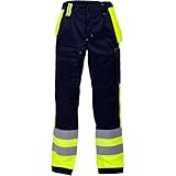 Rescuewear Efficient Hose Hivis 33426V2 – Warnschutzhose EN ISO 20471 Kl. 1 mit Reflexstreifen